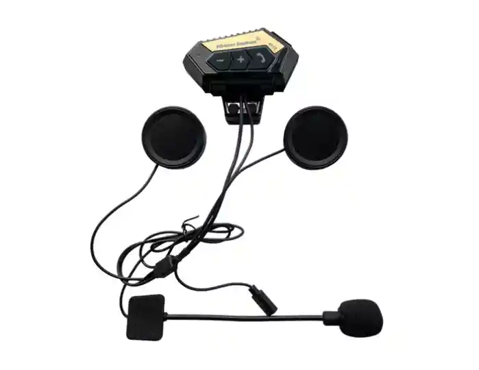 Audífonos Recargables Bluetooth Para Casco Moto Bt12-2