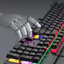 Teclado Gamer Led Aoas M-700 Mecanico Usb Español Rgb