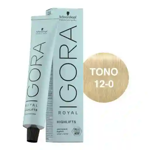 Igora Royal Highlifts Tono 12-0 Super Aclarante Natural 60ml