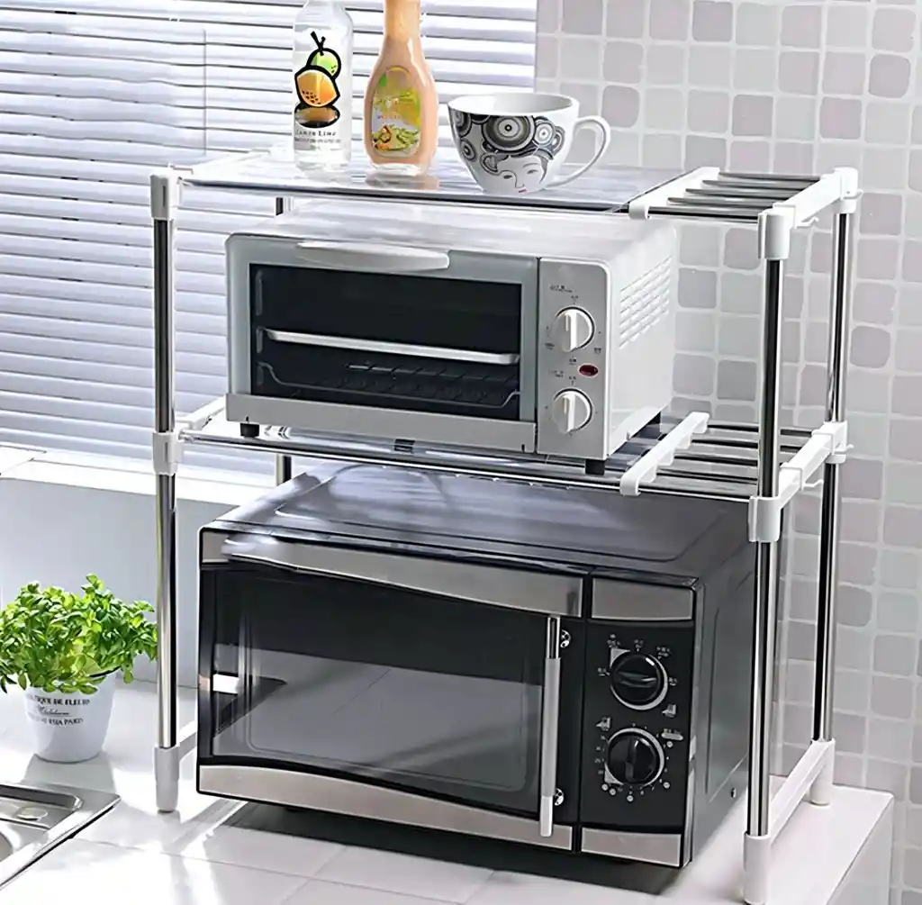 Organizador De Cocina Multifuncional 2 Repisas