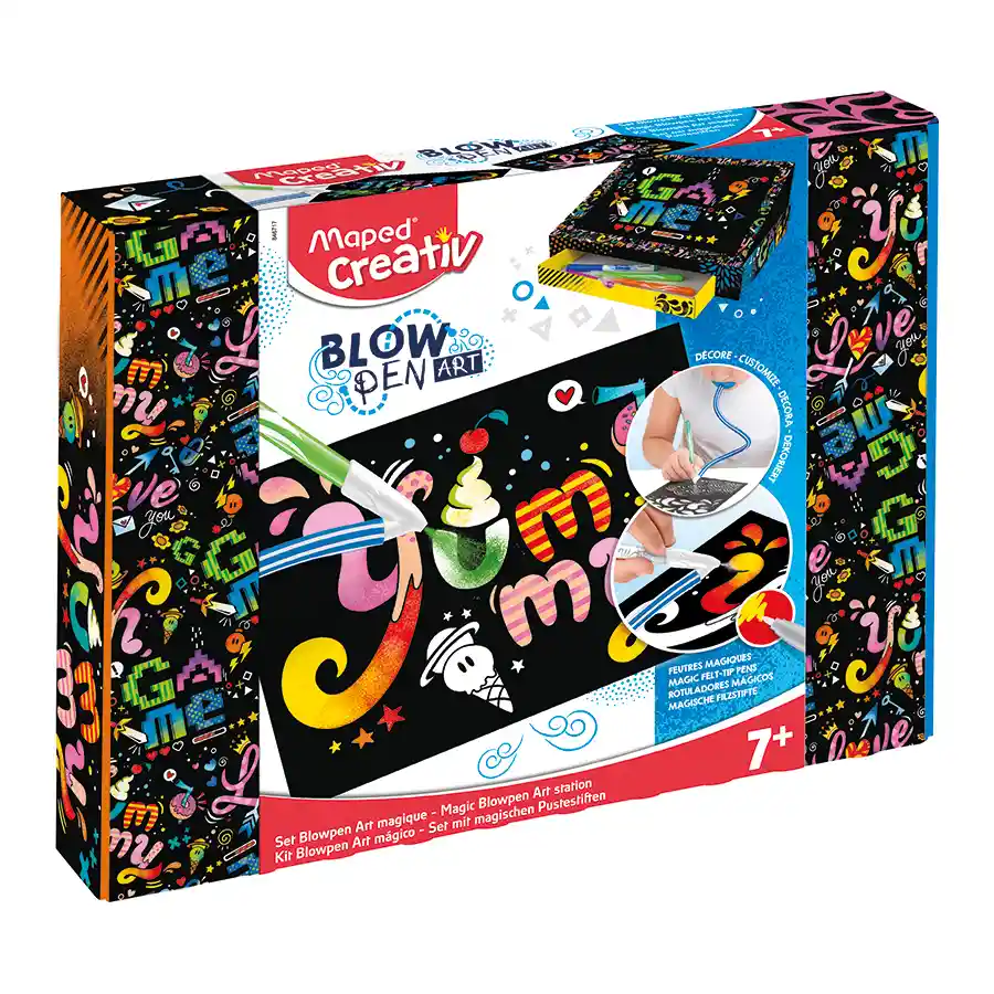 Juego Creativo Rotuladores Art Magic Para Niños