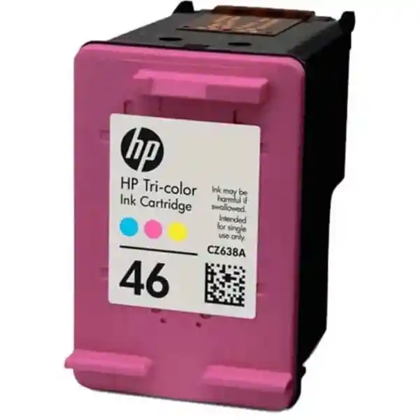 Cartucho Hp 46 Tricolor 16ml Original