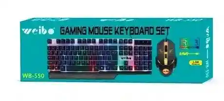 Combo Teclado/mouse Gamer Weibo Wb-550