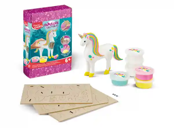 Juego Set Creativo Figura Para Moldear Unicornio Para Niños