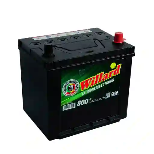 Bateria Willard 35-800 Polaridad Derecha