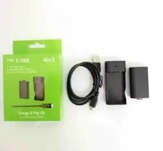 Kit Carga Y Juega Xbox One 4 En 1 2800 Mah