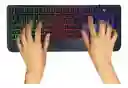 Teclado Gamer Led Aoas M-700 Mecanico Usb Español Rgb