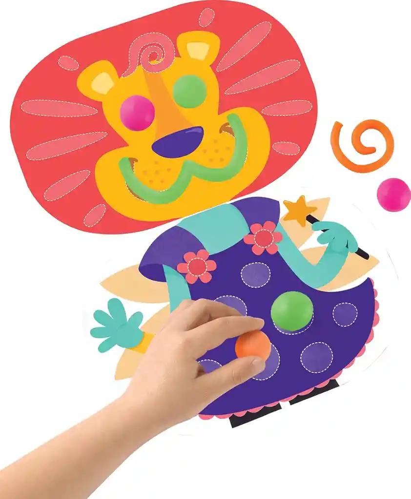 Juguete Set Plastilina De Animales Para Niños