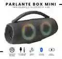 Mini Bocina Parlante Portátil Box Bluetooth Recargable Rgb Gris Innovo Tech