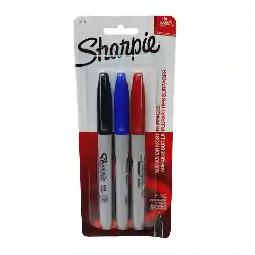 Marcador Sharpie X3