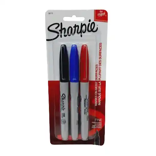 Marcador Sharpie X3