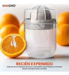 Exprimidor De Naranjas Manual Para Jugos Cítricos Innovo Home