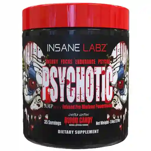 Preentreno Psychotic Rojo 35 Servicios