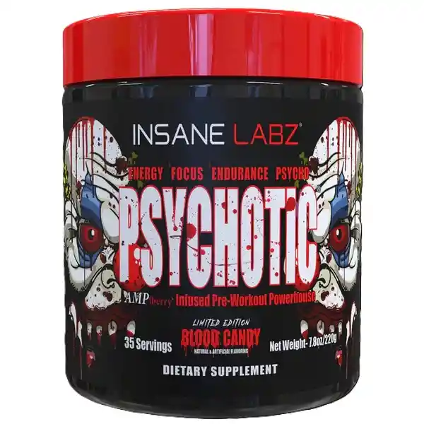 Preentreno Psychotic Rojo 35 Servicios