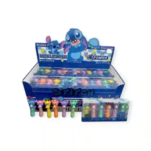 Resaltadores Stitch X 6 Unidades