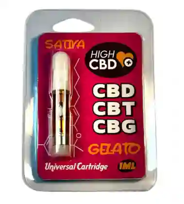Destilado High Cbd + Cbt + Cbg Gelato Sativa