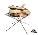 Malla Fogata Leña Portatil Camping Asgard Plegable Ligera (0)