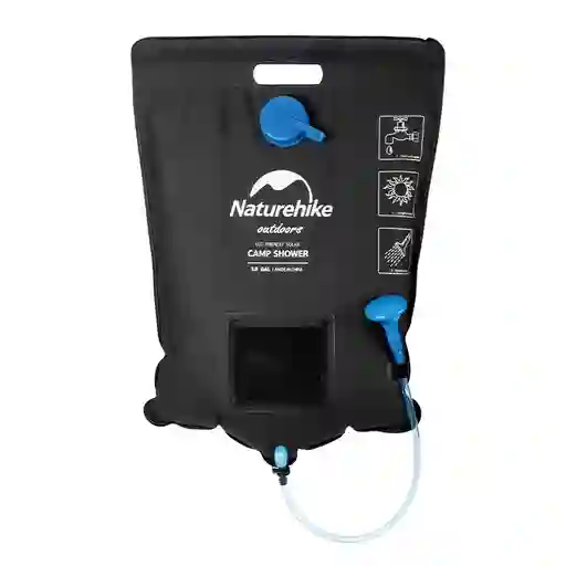 Ducha Portatil Solar Ultraligera Para Camping Naturehike 20l