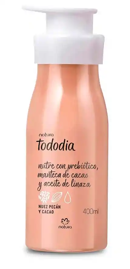 Crema Nutritiva Corporal Tododia Nuez Pecán Y Cacao