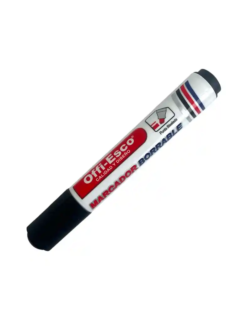 Marcador Borrable Negro Offi Esco Oe-510