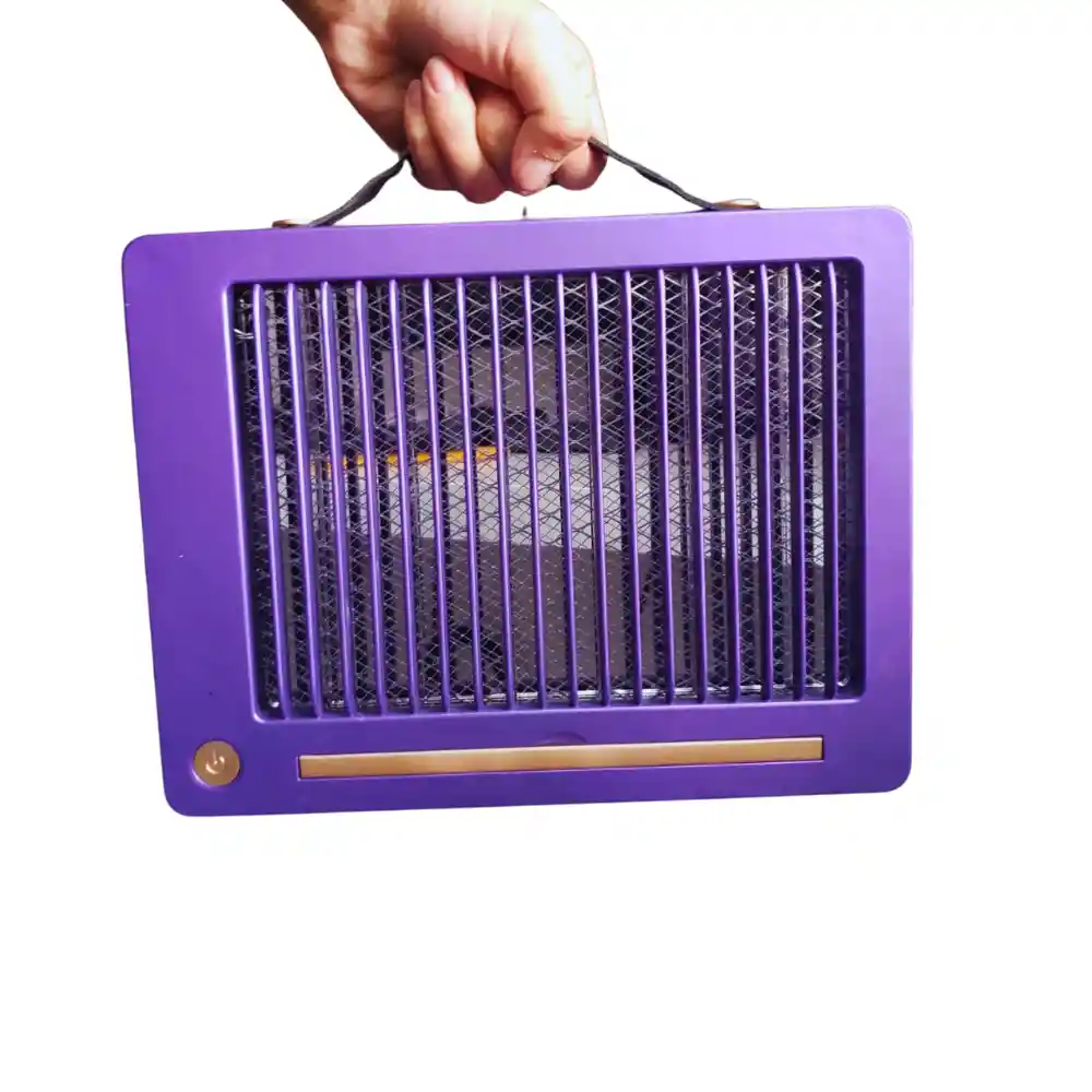 Lampara Eletrica Para Matar Mosquitos Morado