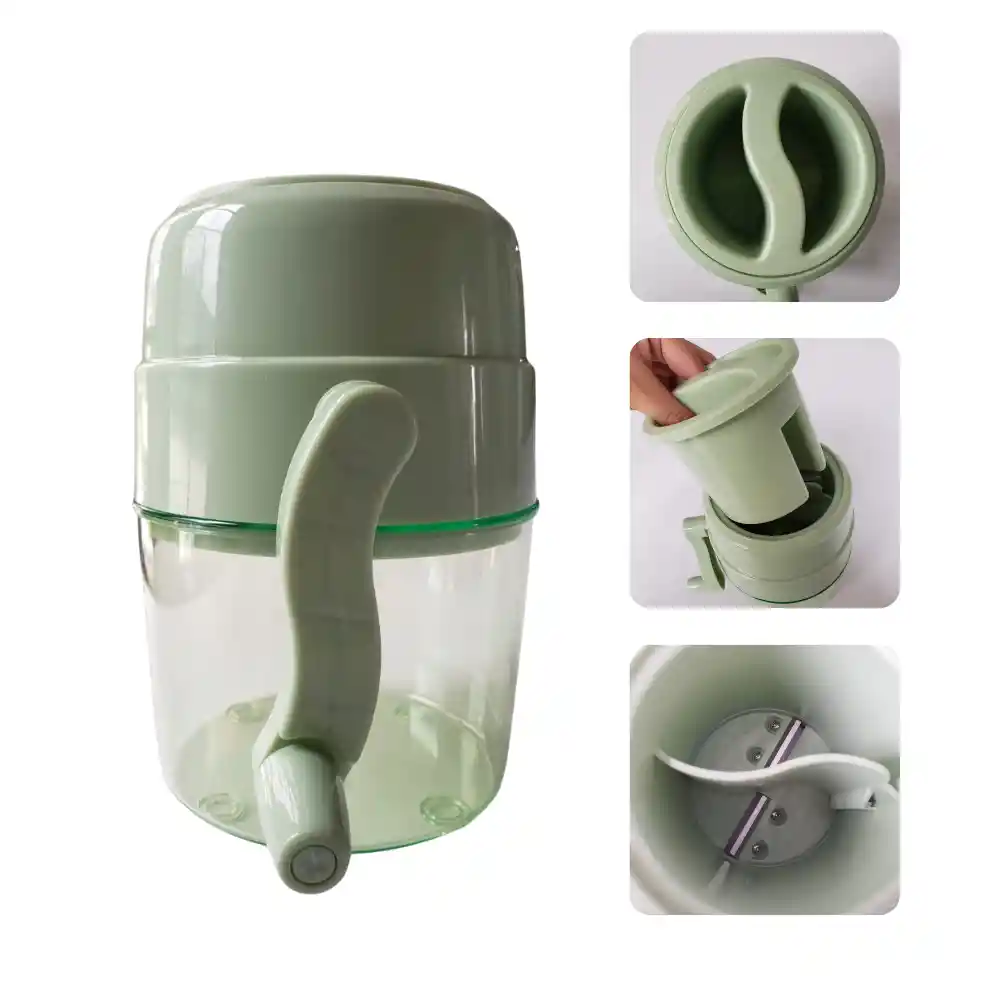 Mini Maquina Trituradora De Hielo Manual