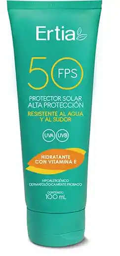 Protector Solar Con Fps 50 Ertia