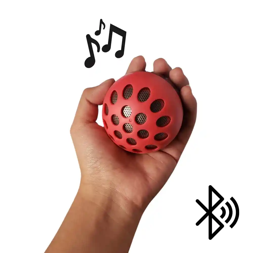 Mini Altavoz Inalámbrico Bt Con Luz De Color Rgb