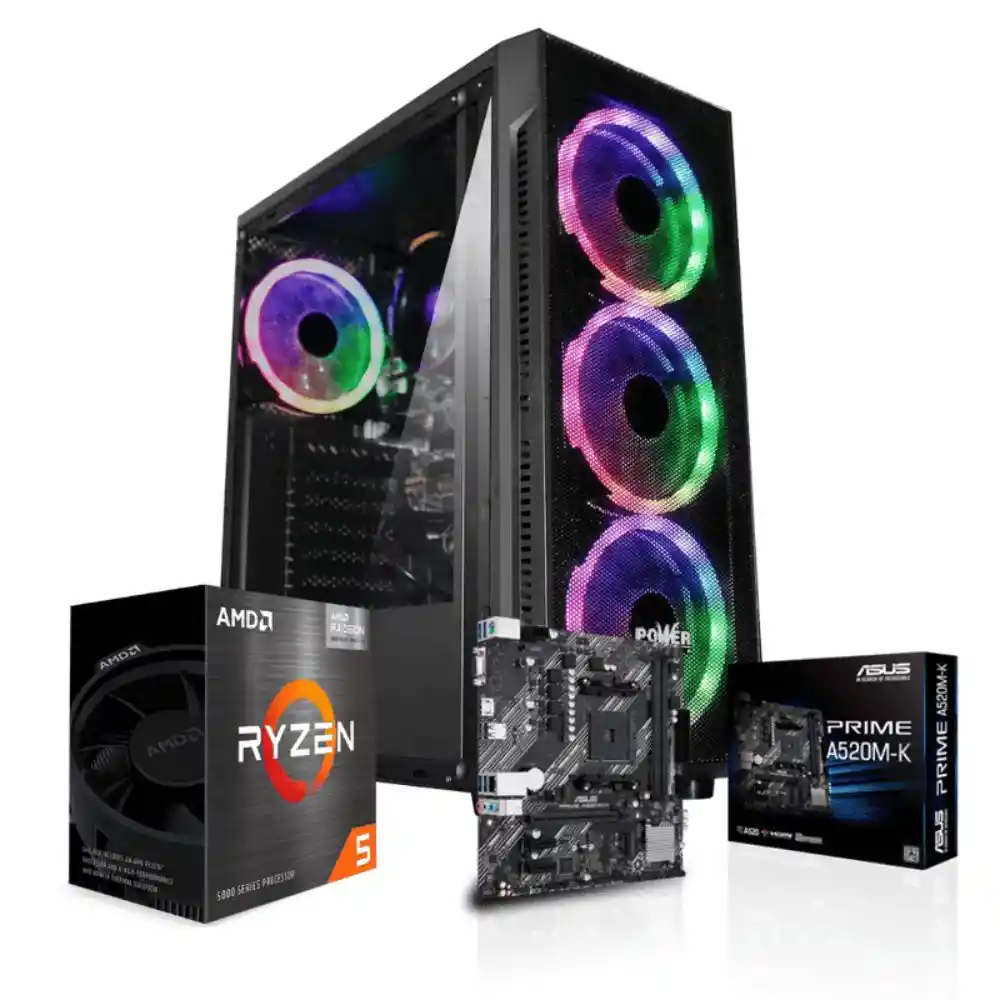 Cpu Power Group R56162sk: Ryzen 5 5600g + 32gb + Ssd 512gb	