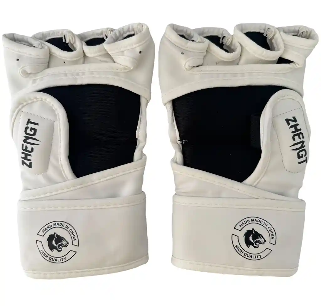 Guantes Mma Ztty Ufc Artes Marciales Muay Thai Box -8004181/ Blanco