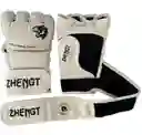 Guantes Mma Ztty Ufc Artes Marciales Muay Thai Box -8004181/ Blanco