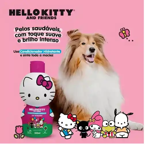Acondicionador Hidratante Para Perros Y Gatos De Hello Kitty