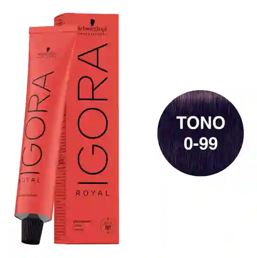 Igora Royal Tono 0-99 Concentrado Violeta 60ml