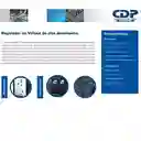 Cdp R-avr 2408 Regulador De Voltaje 2400va / 1800w 8 Tomas