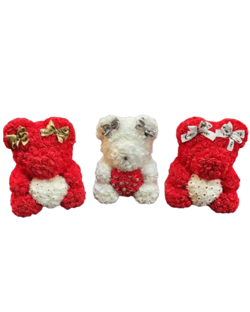 Oso En Rosas