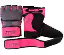 Guantes Mma Ztty Ufc Artes Marciales Muay Thai Box -8004181/ Gris-rosado