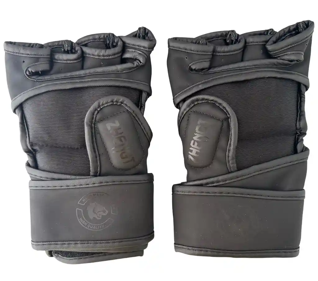 Guantes Mma Ztty Ufc Artes Marciales Muay Thai Box -8004181/ Negro