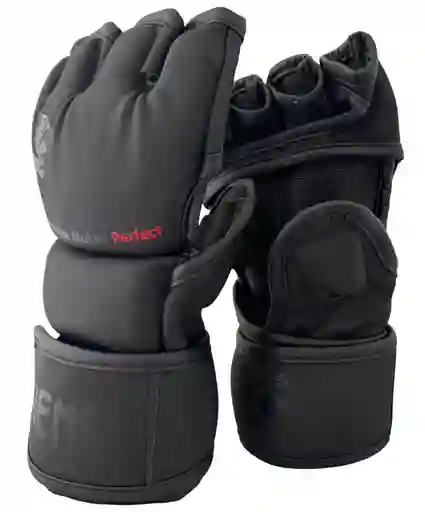 Guantes Mma Ztty Ufc Artes Marciales Muay Thai Box -8004181/ Negro