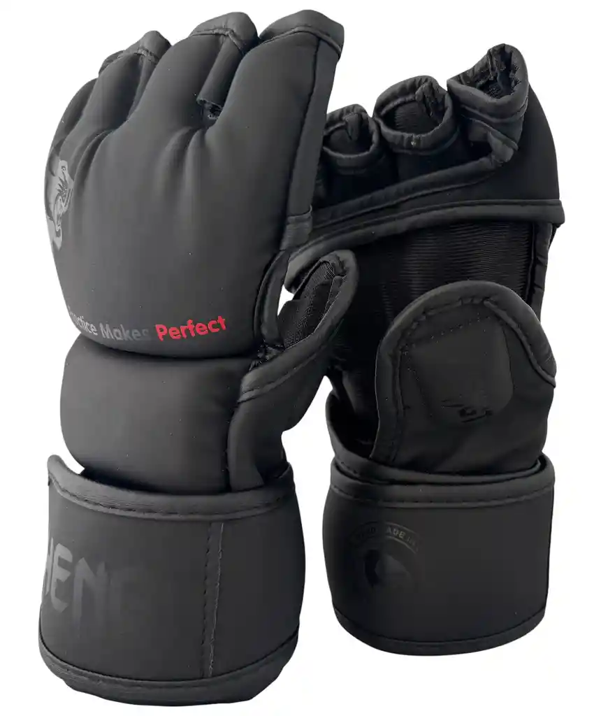 Guantes Mma Ztty Ufc Artes Marciales Muay Thai Box -8004181/ Negro