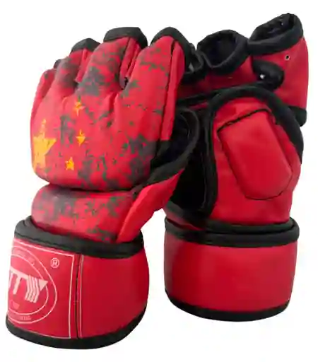 Guantes Mma Ztty Ufc Artes Marciales Muay Thai Box -8004181/ Rojo