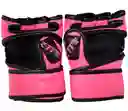 Guantes Mma Ztty Ufc Artes Marciales Muay Thai Box -8004181/ Rosado-negro