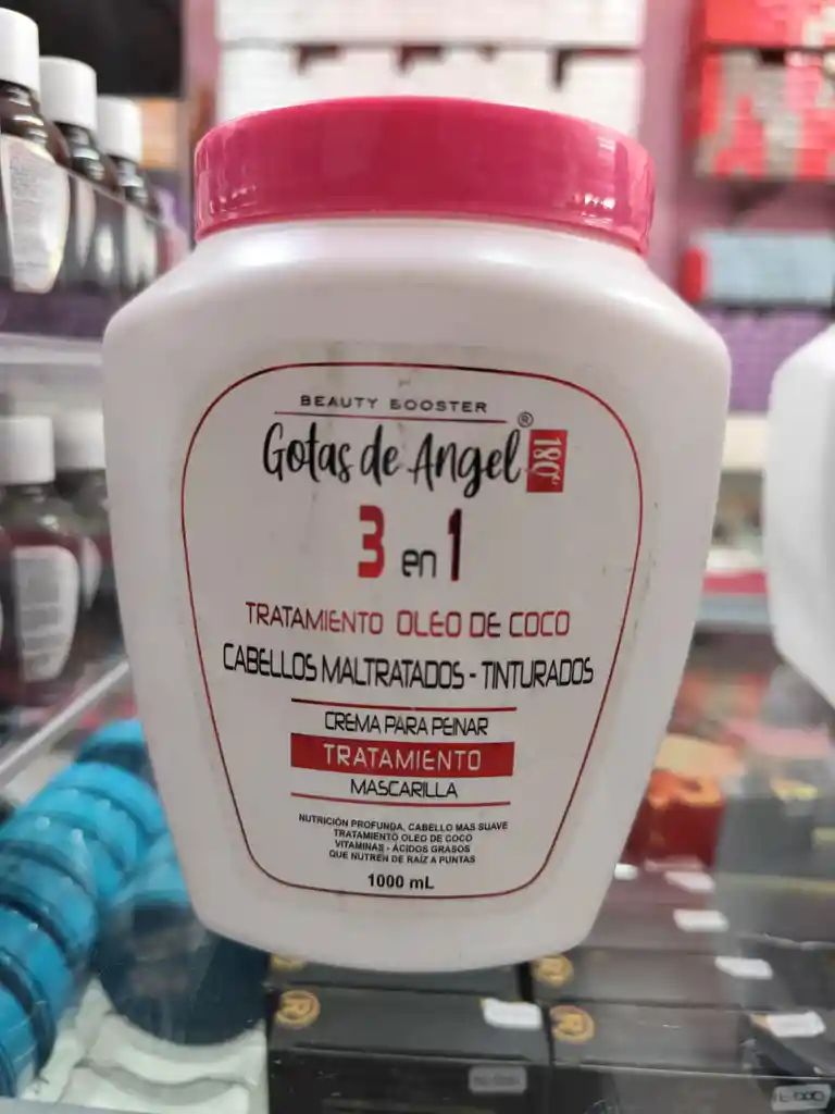 Gotas De Angel Tratamiento Oleo De Coco 1000ml
