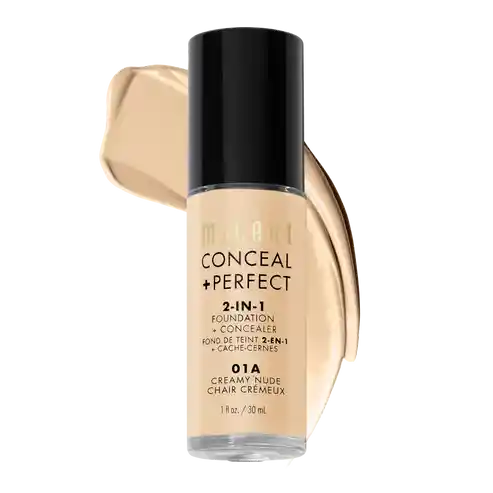 Base Milani Base Fluida Conceal + Perfect 2-in-1 Tono 01a