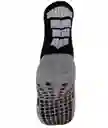 Medias Sock Roll Canilleras Antideslizante Fútbol - M003/ Negro- Blanco