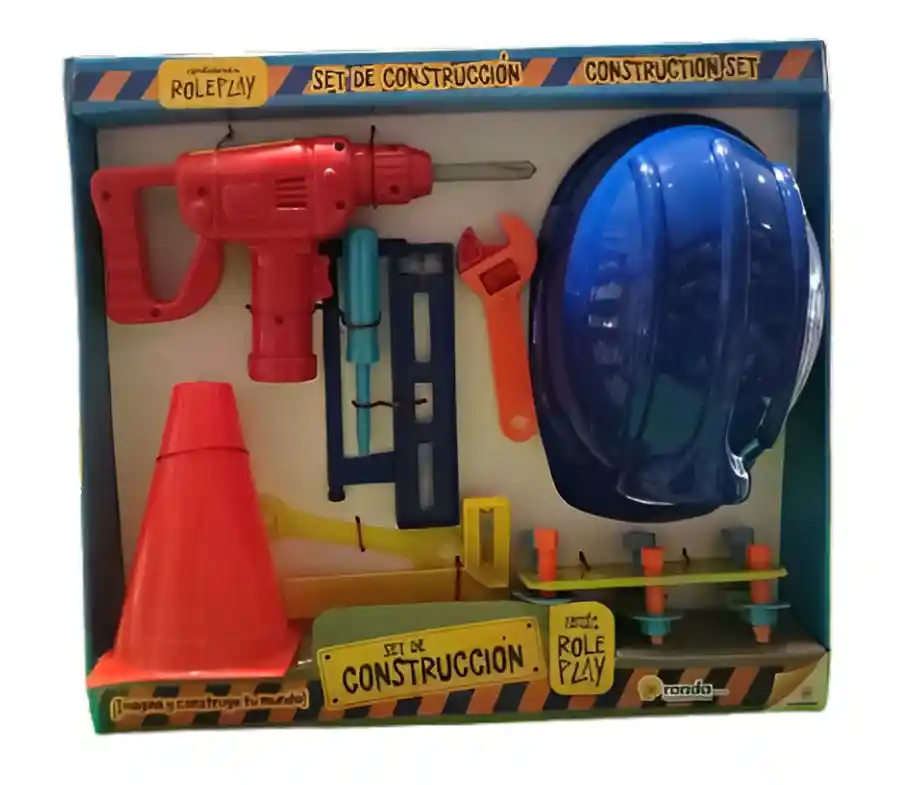 Juego Didáctico Herramientas De Constructor Para Niños