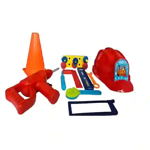 Juego Didáctico Herramientas De Constructor Para Niños