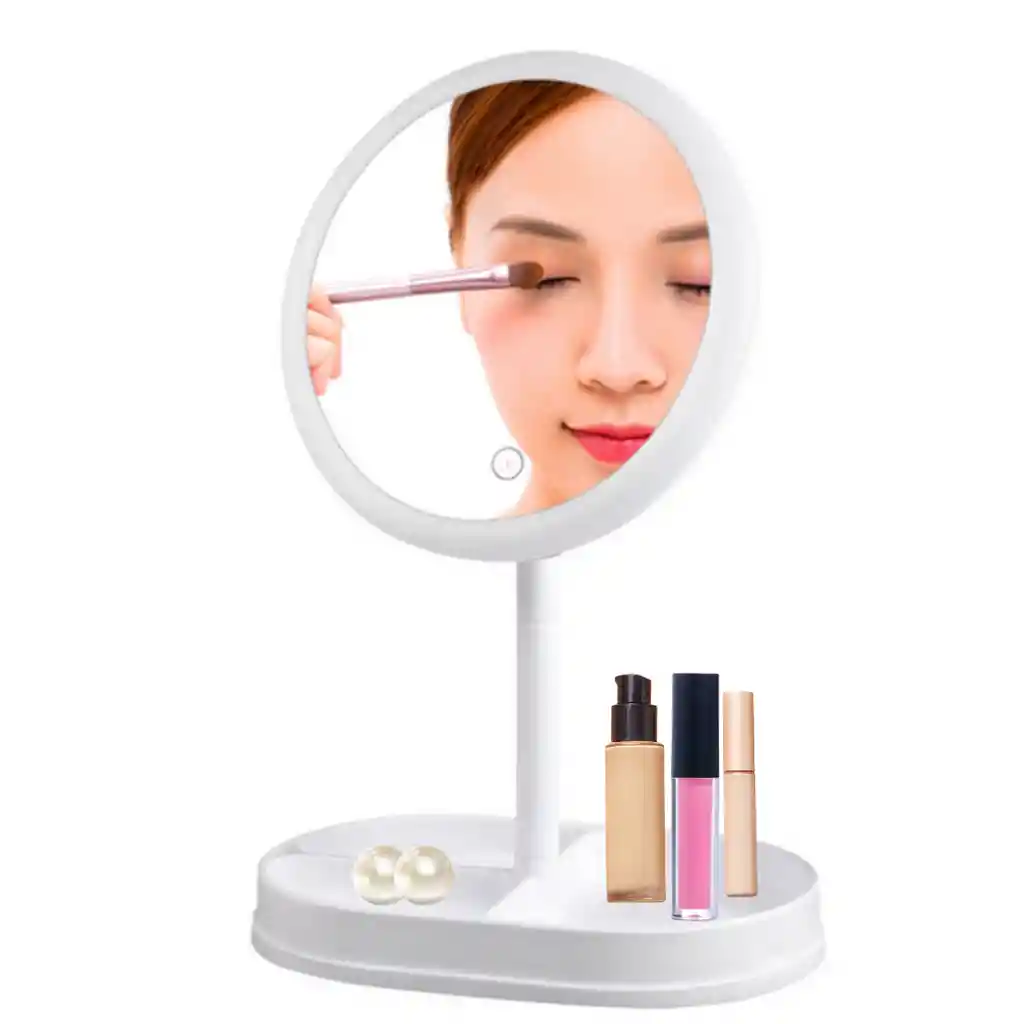 Espejo De Maquillaje Con Luz Led Tocador