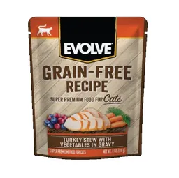 Evolve Pouch Gato Grain Free Pavo