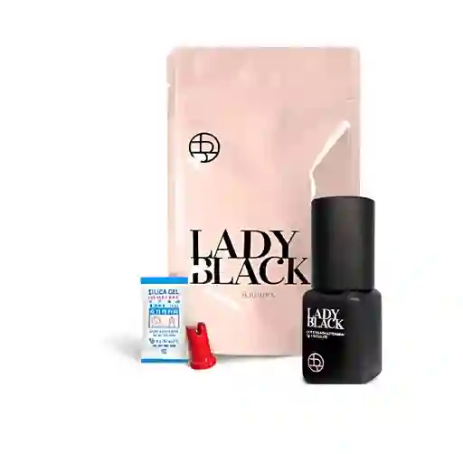 Adhesivo Lady Black