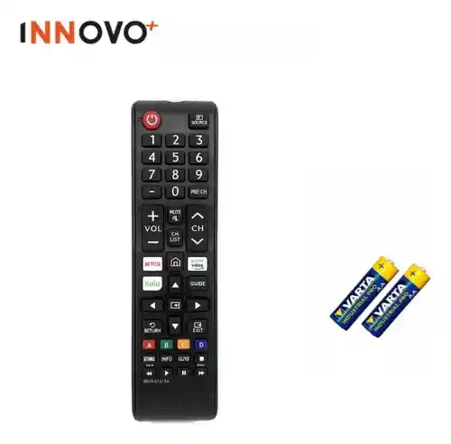 Control Remoto Compatible Con Samsung Smart Tv Boton Netflix Prime Con Baterías Innovo